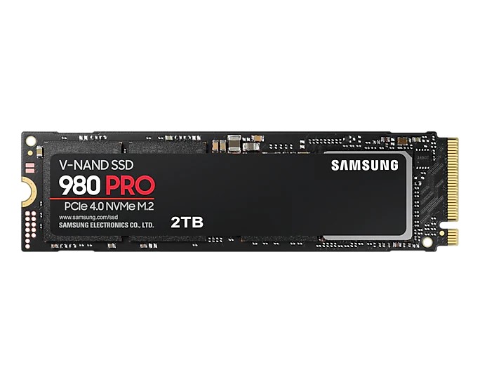 SAMSUNG SSD 2TB M.2 PCIe 4.0x4 NVMe 980 PRO