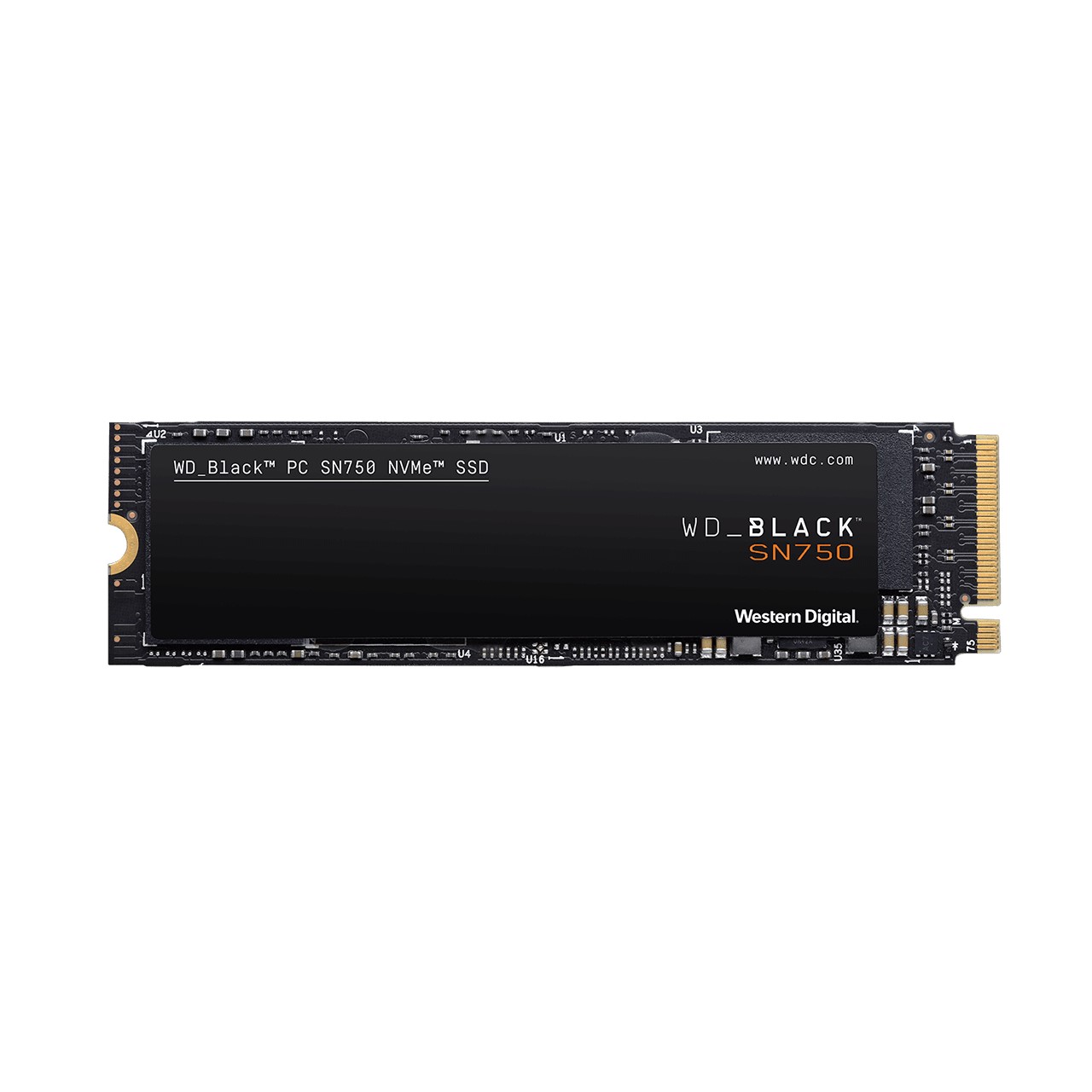 WD 500GB SSD M.2 NVMe SN750 BLACK : image 1