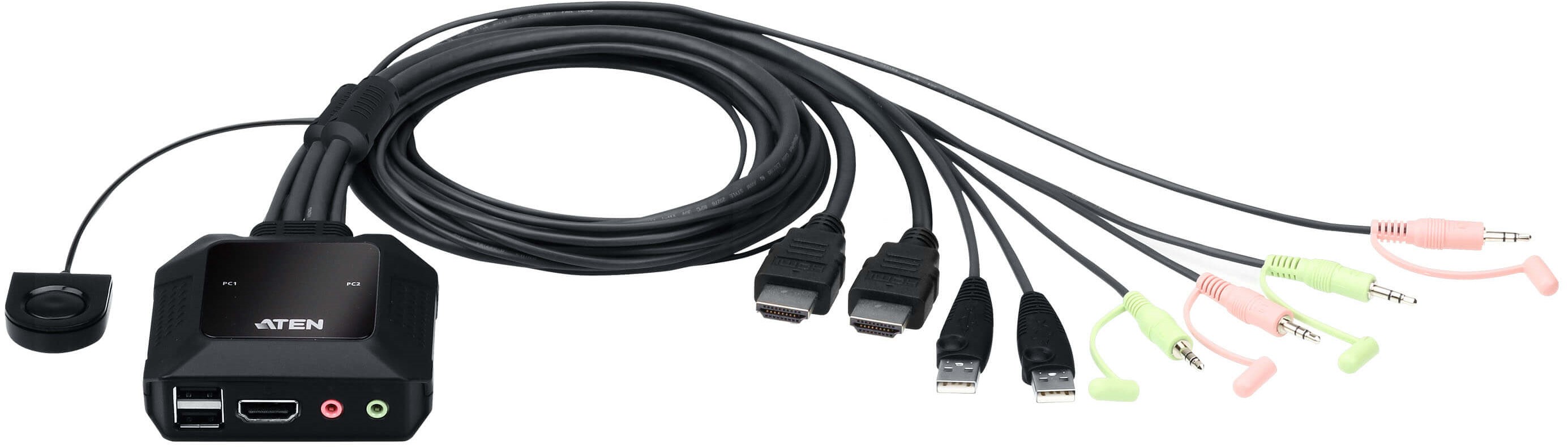 2 Port 4K HDMI USB KVM ATEN