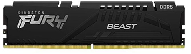 16GB DDR5 4800Mhz FURY Beast Black