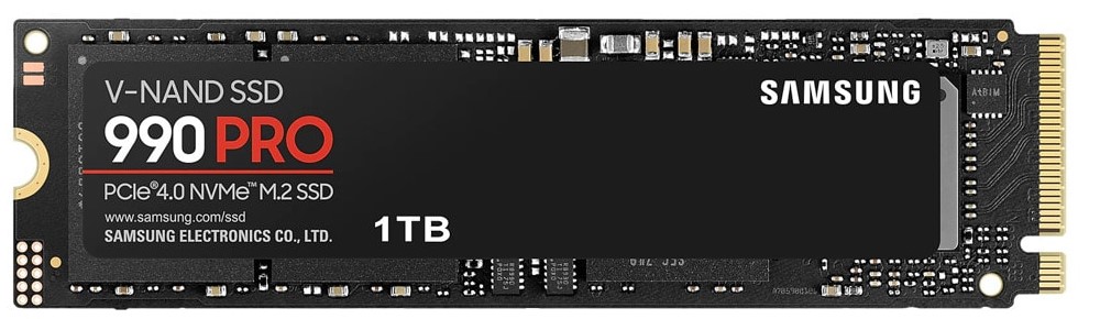 SAMSUNG SSD 1TB M.2 PCIe 4.0x4 NVMe 990 PRO : image 1