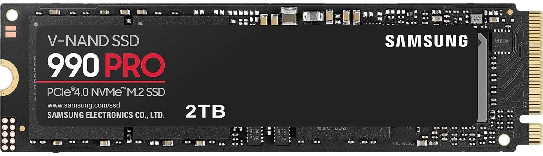 SAMSUNG SSD 2TB M.2 PCIe 4.0x4 NVMe 990 PRO : image 1