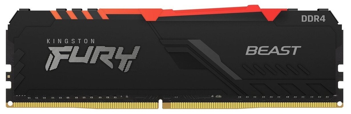 32GB DDR4 3600MHz Kingston FURY Beast RGB