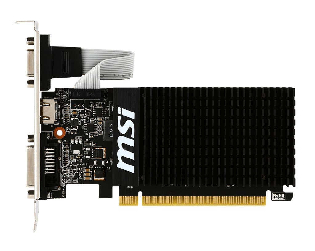 MSI GT 710 2GD3H LP VGA/DVI/HDMI : image 1