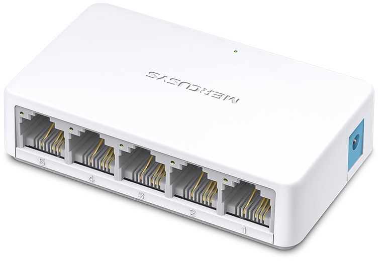 SWITCH 5 PORT 10/100 mercusys
