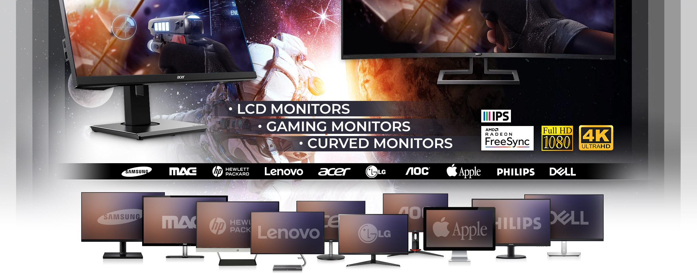 LCD Monitors - Grand Advance Computers
