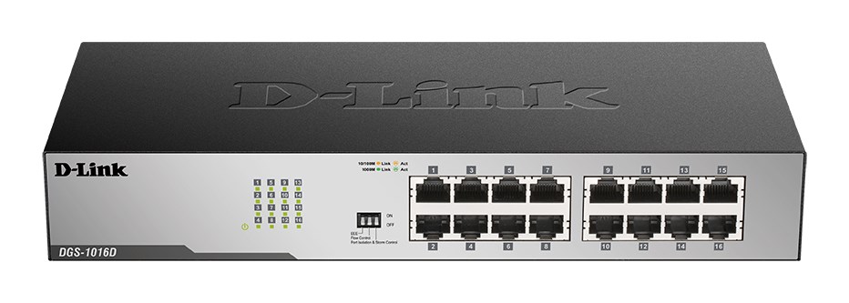 SWITCH 16PORT 10/100/1000 D-Link