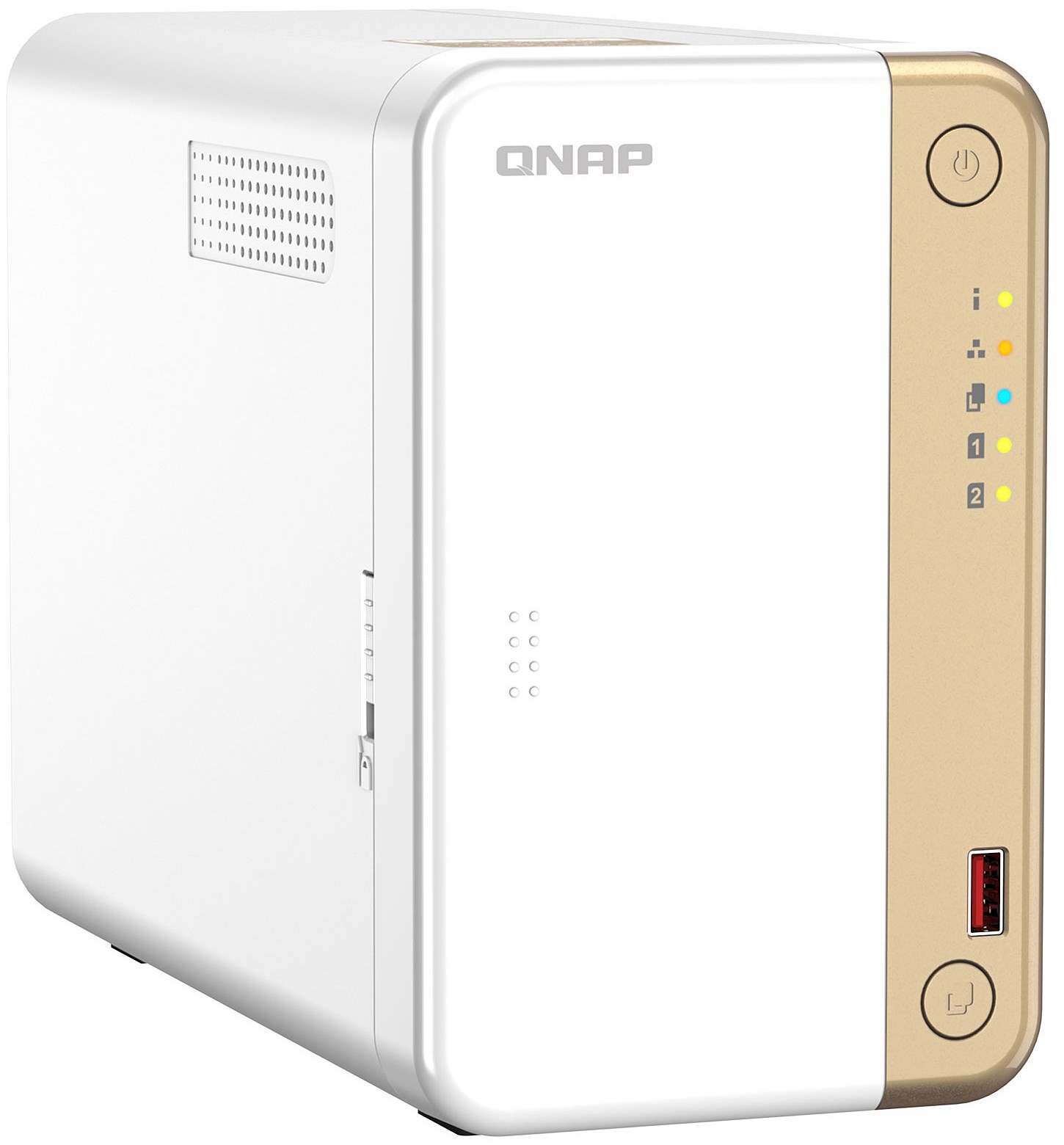QNAP NAS TS-262-4G/Up to 2.9 GHz/Intel Dual-Core 2.5GbE