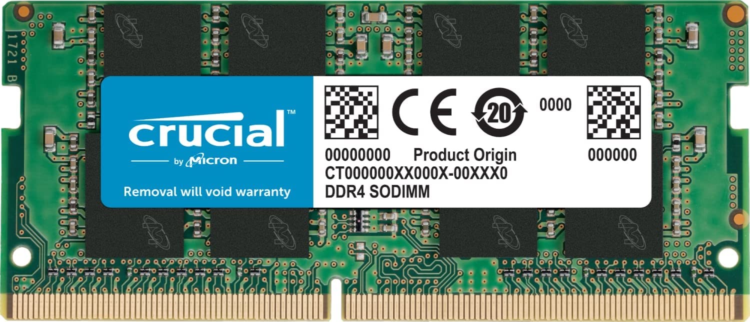 32GB SODIMM DDR4 3200Mhz Crucial