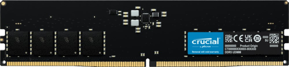 16GB DIMM DDR5 4800Mhz Crucial