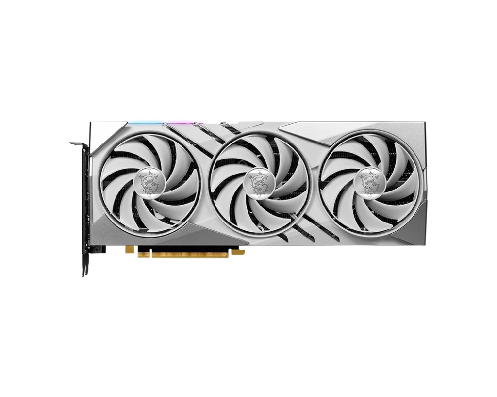 MSI GeForce RTX 4070 GAMING X SLIM WHITE 12G : image 1