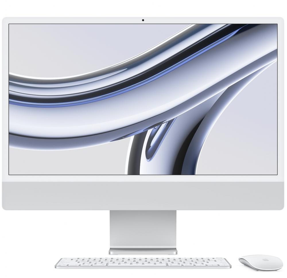 Apple iMac 24" 4.5K Retina/M3 /8GB/256GB Silver