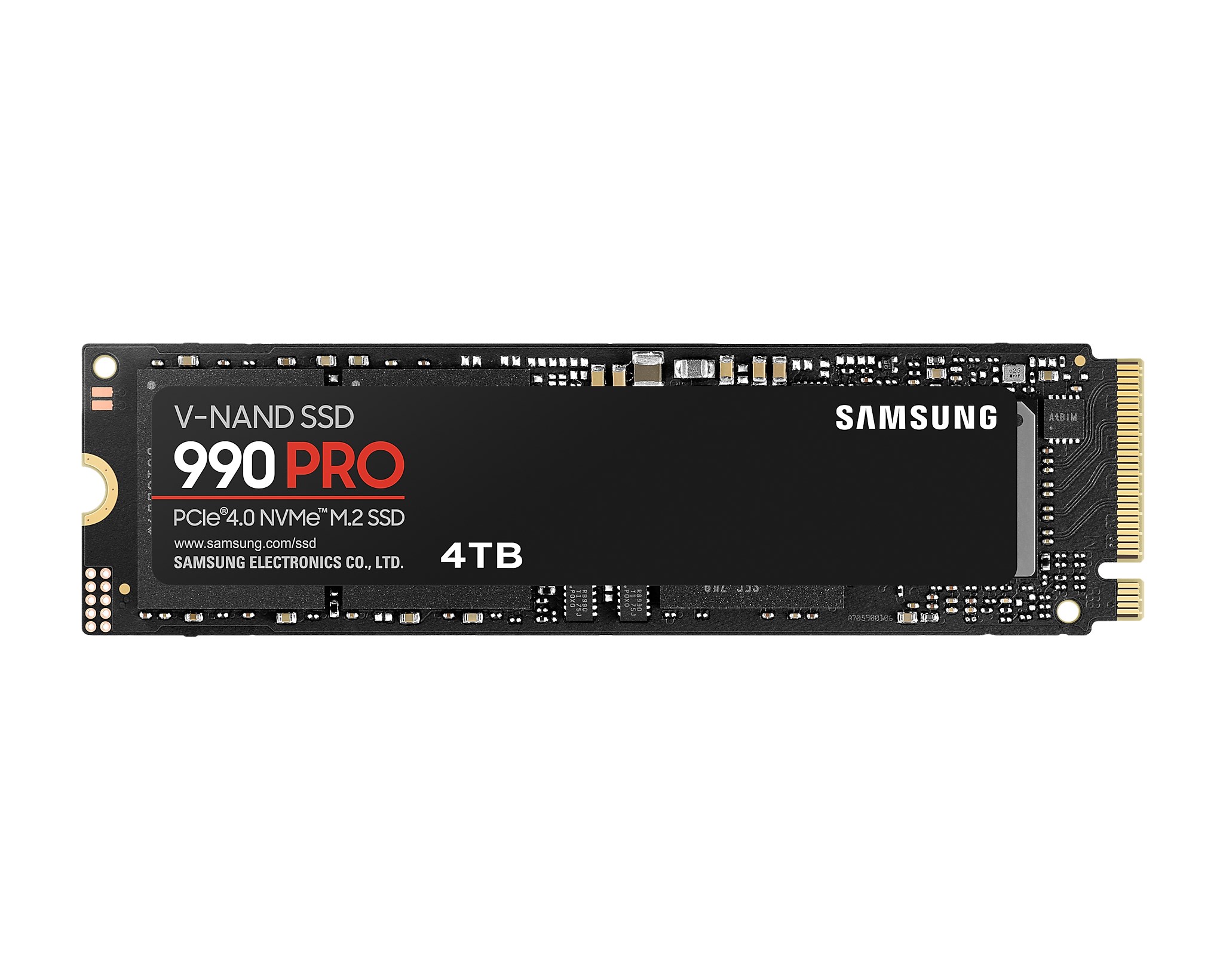 SAMSUNG SSD 4TB M.2 PCIe 4.0x4 NVMe 990 PRO