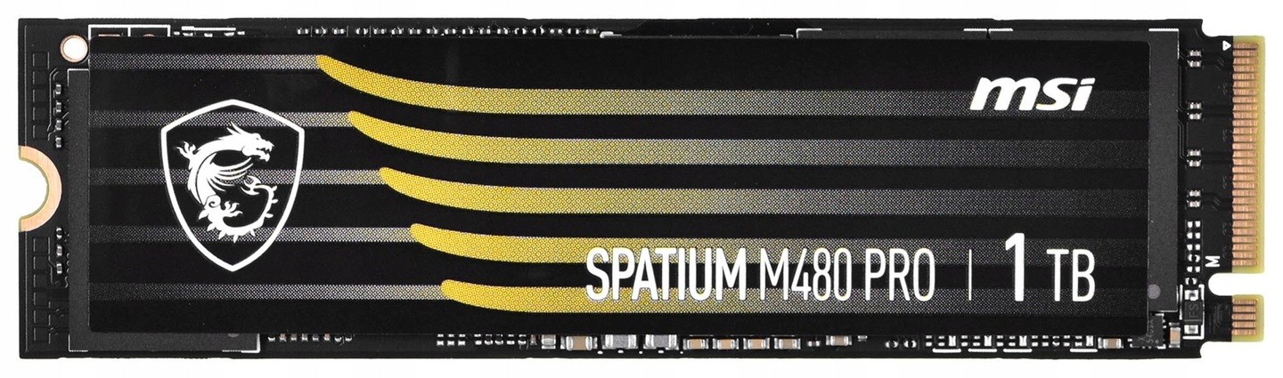 MSI SSD 1TB SPATIUM M480 Pro 7000/7400 PCIe 4.0 NVMe M.2 2280 5Y