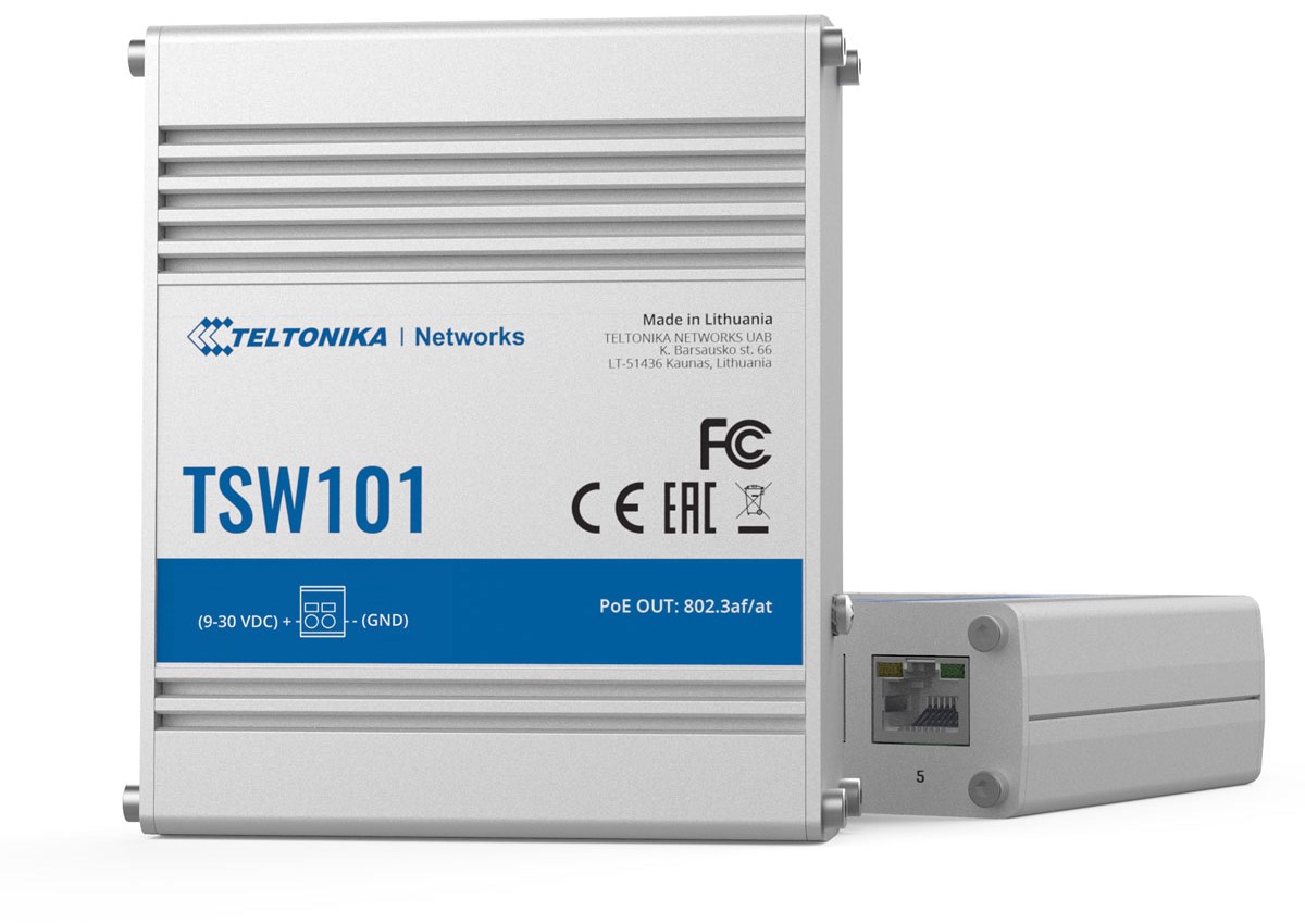 Teltonika TSW101 unmanaged Switch